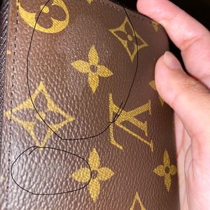 COPY - louis vuitton clemence wallet